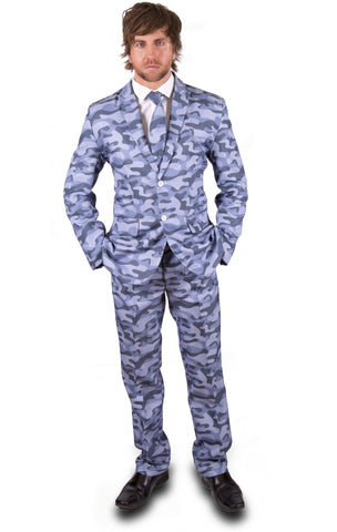 Camouflage Blue Army Stag Suit