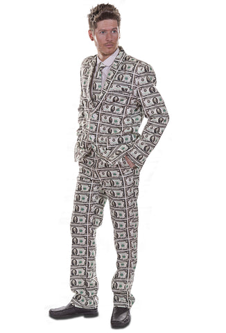 $100 Dollar Money Stag Suit