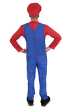 Super Plumber Red Brothers Adult Fancy Dress Costume - Stag Suits