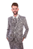 Black and White Stars Stag Suit - Stag Suits