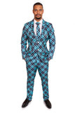 Blue Tartan Scottish Stag Suit - Stag Suits