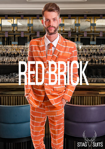 Red Brick Stag Suit