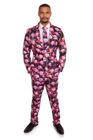 Pink Flamingo Stag Suit