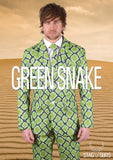 Green Snake Skin Stag Suit - Stag Suits