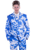 Blue Sky Clouds Stag Suit - Stag Suits