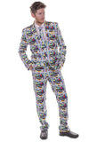 TV Retro Test Card Screen Stag Suit - Stag Suits