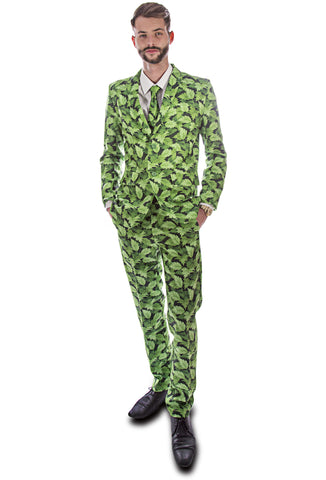Leafy Green Stag Suit