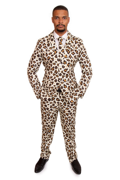 Cheetah Animal Print Stag Suit - Stag Suits