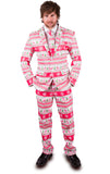 Pink Reindeer Christmas Stag Suit - Stag Suits