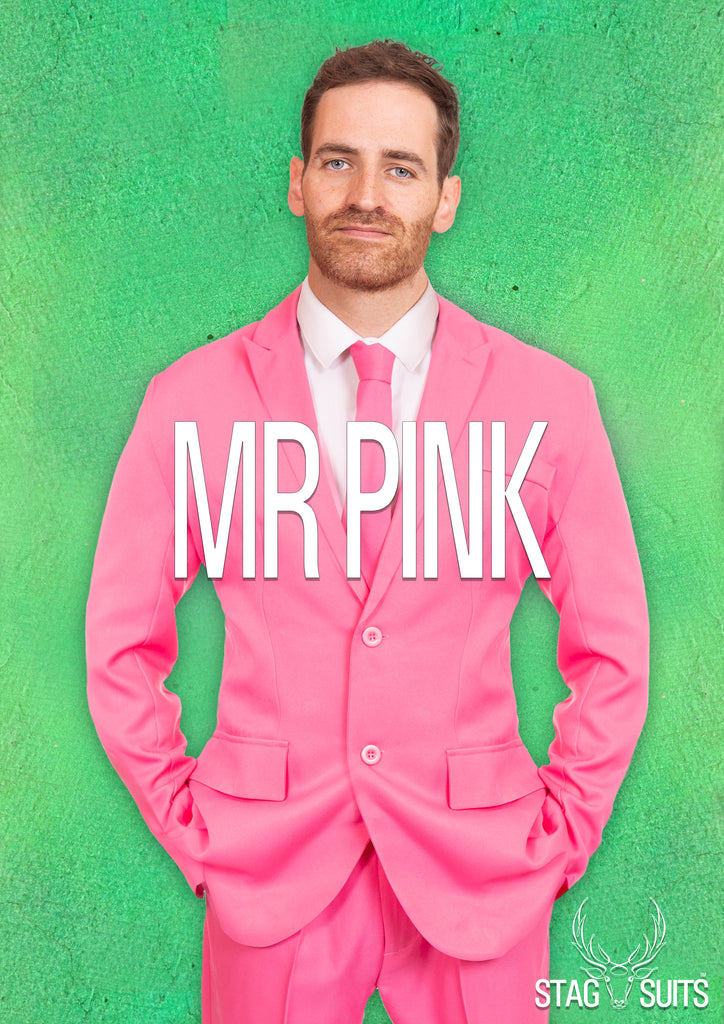 Pink Original Mens Stag Suit - Stag Suits