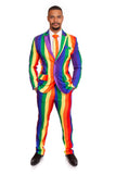 Rainbow Striped Stag Suit - Stag Suits