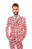 Red Lips Stag Suit - Stag Suits