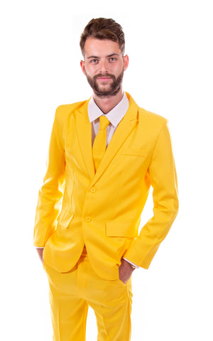 Yellow Original Mens Stag Suit