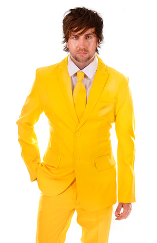 Yellow Original Mens Stag Suit